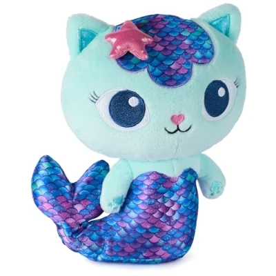 Imagen de Gabby&#039;s Dollhouse Deluxe Plush Mercat, Multicolor (Spin Master 6071766)