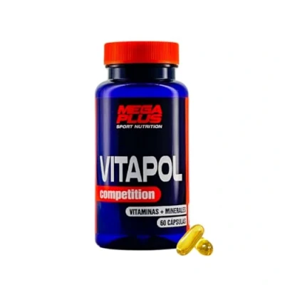 Imagen de MEGA PLUS VITAPOL Complemento alimenticio a base de vitaminas y minerales 60 Cápsulas