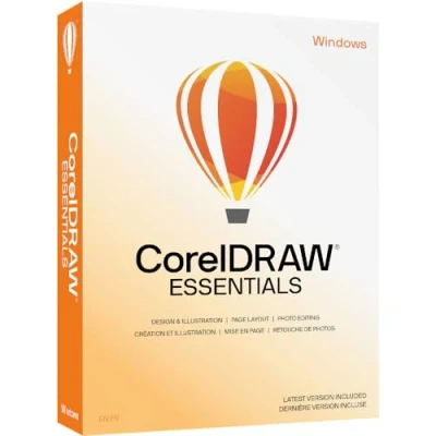 Imagen de Corel CorelDRAW Essentials 2024 Edición de Fotos, 1 usuario, Entrega por correo
