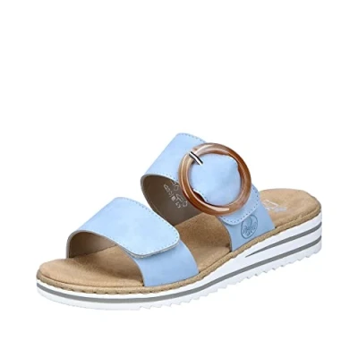 Imagen de Rieker V0692, Zuecos Mujer, Azul, 40 EU