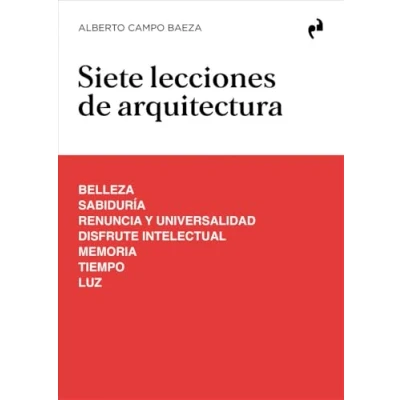 Imagen de Siete Lecciones De Arquitectura
