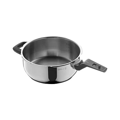 Imagen de WMF Premium Cuerpo Olla Rápida 22 cm de diámetro, 3 litros, Acero Inoxidable para inducción