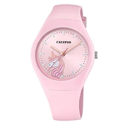 Imagen de CALYPSO Reloj Modelo K5792/2 de la colección Sweet Time, Caja 39 mm Correa Caucho Rosa para señora