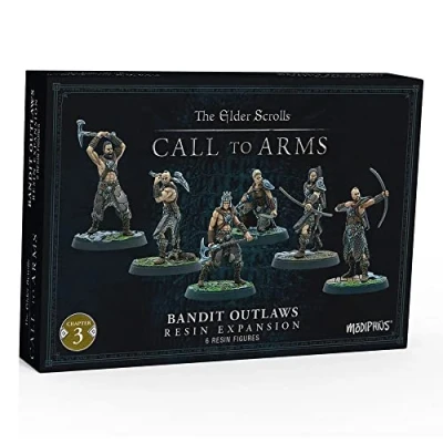 Imagen de Modiphius Entertainment The Elder Scrolls: Call To Arms Bandit Outlaws Miniature Game Unpainted