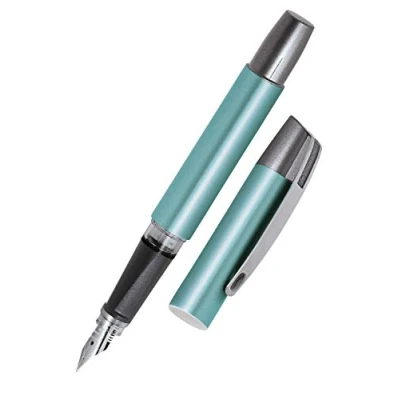 Imagen de Online Schreibgeräte 61313/3D Pluma estilográfica, color turquesa metalizado