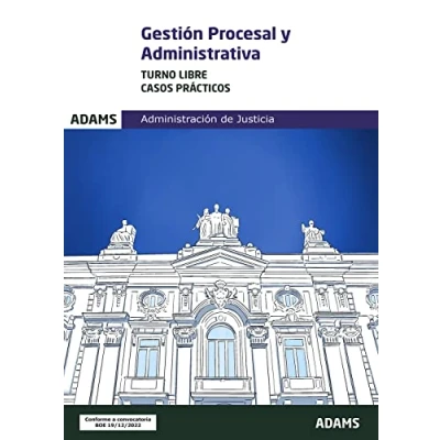 Imagen de Casos Prácticos de Gestión Procesal y Administrativa, turno libre: 6 (Cuerpo Administrativa)