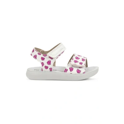 Imagen de Geox Sandalias con plataforma para niños, Talla: 23, White fuchsia Zapatos