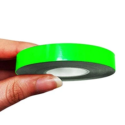 Imagen de 4R Quattroerre.it 10505 Franjas Trim Tiras Adhesivas para Coche, Verde Neón, 10 mm x MT