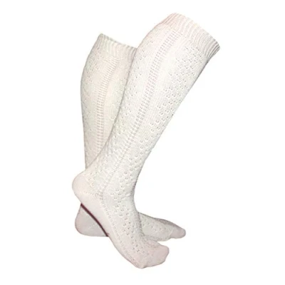 Imagen de Weri Spezials Calcetines para traje regional Oktoberfest mujer, 90% algodón, en 3 colores beige 39 42
