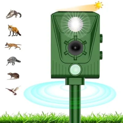 Imagen de Repelente para Ratones, roedores de conversión frecuencia ultrasónica Inteligente, portátil ultrasónicos, Apto comadreja Amarilla, Raccoon