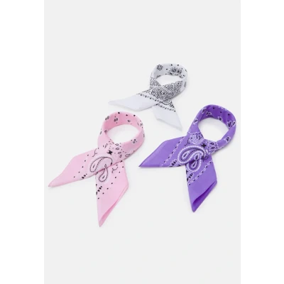 Imagen de Urban Classics Bandana 3 PACK Unisex Pañuelo, Hombre, Talla: One Size, Violet/white/rose