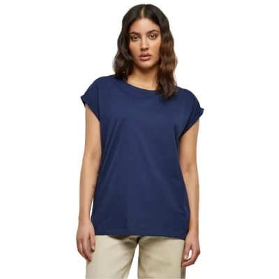 Imagen de Urban Classics Extended Shoulder Camiseta básica, Mujer, Talla: 4XL, Darkblue