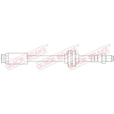Imagen de QUICK BRAKE 32.215 Latiguillos de Freno 461 M10x1