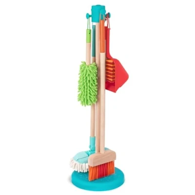 Imagen de Battat WOODEN CLEANING SET, Multicolor (BT4732C1Z)