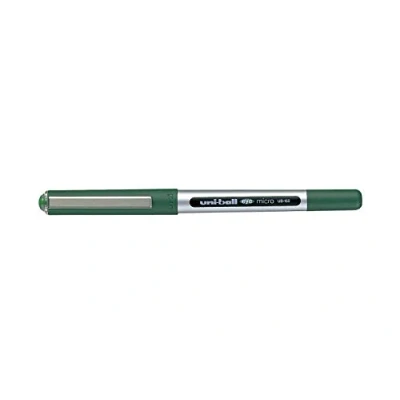 Imagen de Uni Ball Ojo UB 150 Verde [Paquete de 12] Micro 0.5mm Punta Bolígrafo