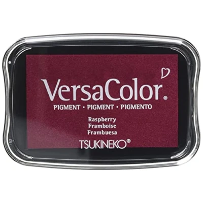 Imagen de RAYHER HOBBY 29017275 Versa Color Tampón de Tinta, plástico, Raspberry, 9,4 x 6,6 2 cm