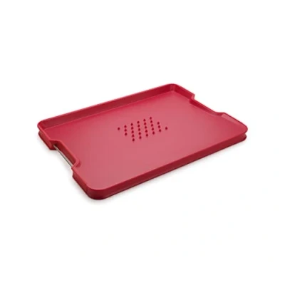 Imagen de Joseph Cut&amp;Carve Plus Tabla de cortar multifunción (Grande), Roja