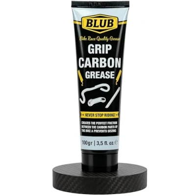 Imagen de BLUB Grip Carbon Grease Grasa carbono bicicleta para montaje de componentes piezas y aluminio Reduce ruidos evita corrosión