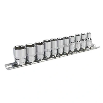 Imagen de Sealey AK2670 Socket Set 11pc 1/4&quot;SQ Drive 6PT WallDrive® Imperial