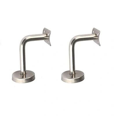Imagen de 1 soporte de pared acero inoxidable para pasamanos (60 x 100 mm).