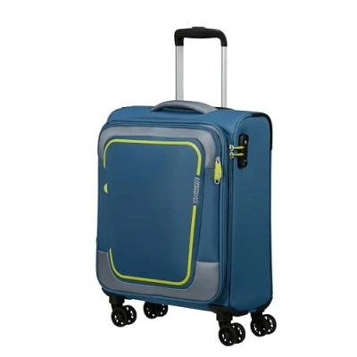 Imagen de American Tourister Pulsonic Trolley Trolley, Talla: Small, Coronet blue