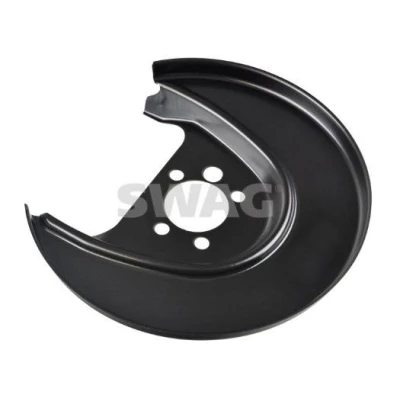 Imagen de SWAG 33 10 7398 Chapa Protectora de Disco Freno Eje trasero, derecha VOLKSWAGEN: Polo V Hatchback, SEAT: Ibiza 3, AUDI: A1 Hatchback