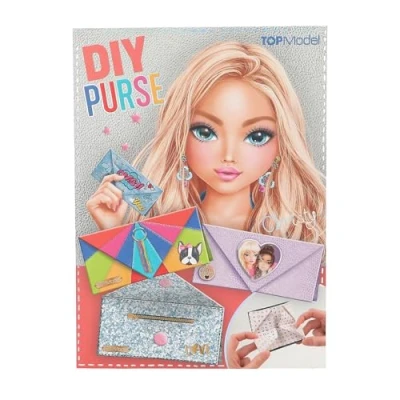Imagen de Depesche 12463 TOPModel Set DIY para Manualidades y diseño Monedero, Incl. artículos de papelería, Sobres, Pegatinas, Sellos Mucho más, Multicolor, One Size