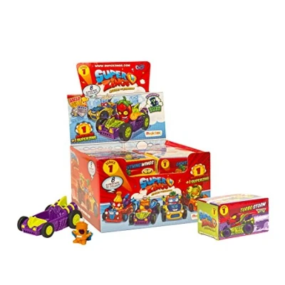 Imagen de SuperZings Serie 1 Rivals of Kaboom: Display con 12 Supercar. Incluye Figura en cada Vehículo