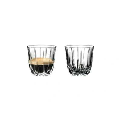 Imagen de Juego de 2 vasos café Riedel, para espresso, cristal, 90 ml, 6417/10