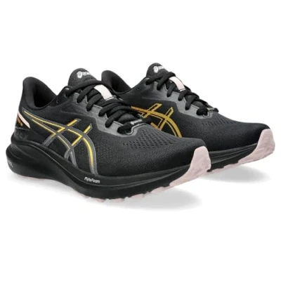 Imagen de Asics GT1000 13 GTX Zapatillas de running estables, Mujer, Talla: 37.5, Black/stadium orange Zapatos