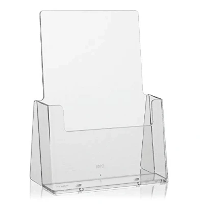 Imagen de Taymar Soporte para folletos (2 unidades, DIN A5), transparente