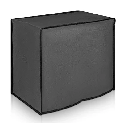 Imagen de kwmobile Funda compatible con Nespresso Lattissima Pro Cubierta protectora antipolvo para cafetera En gris oscuro