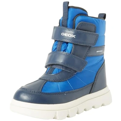 Imagen de Geox J WILLABOOM BOY B AB, Barco Ankle para Niños, ROYAL/NAVY, 35 EU