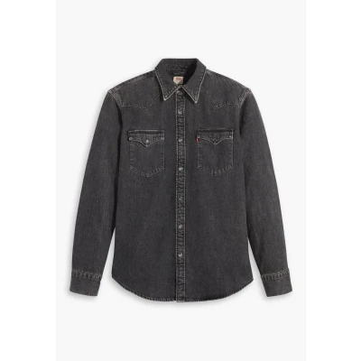 Imagen de Levi&#039;s Barstow Western Standard Camisa, Hombre, Talla: Small, Black washed