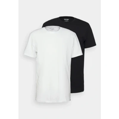 Imagen de Wrangler 2 PACK Camiseta básica, Hombre, Talla: Small, Black