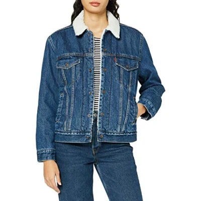 Imagen de Levi&#039;s Ex boyfriend Sherpa Trucker, para Mujer, Rough and Tumble, XXS