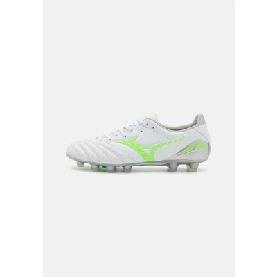 Imagen de Mizuno Morelia NEO IV PRO Botas de fútbol con tacos, Talla: 44, White/neon green/cool gray Zapatos