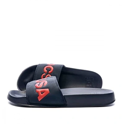 Imagen de DC Shoes Chanclas de baño, Hombre, Talla: 43, Navy/red Piel imitación/tela
