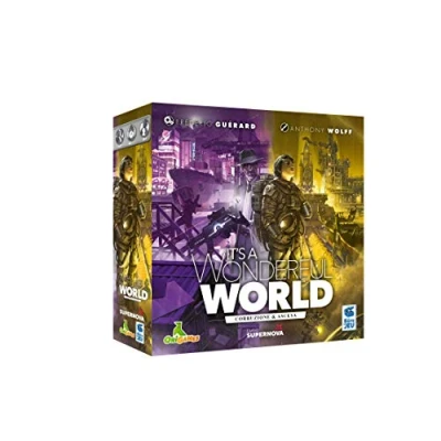 Imagen de Studio Supernova It&#039;s a Wonderful World: Corrupción &amp; Ascenso Expansión con un Nuevo Juego de Cartas, 1 7 Jugadores, 12+, Edición en Italiano