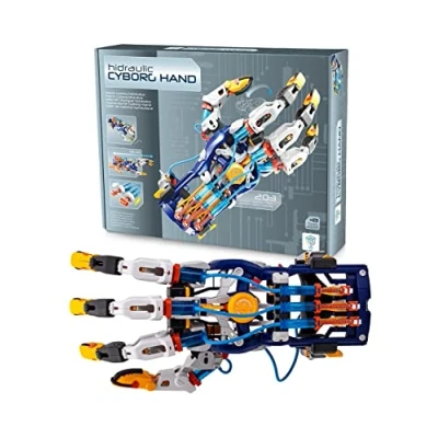 Imagen de DEQUBE Mano Cyborg hidráulica Simula Movimientos Reales Diferentes técnicas de Agarre Energía Ajustable a tamaños para diestros y Zurdos (Deqube 925D00113)