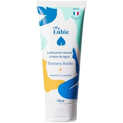 Imagen de MY LUBIE Lubricante 100% Natural a Base de Agua Gel Íntimo Hidratante y Calmante Fórmula BIO Lubricación Larga Duración Sin Olor 75 ml