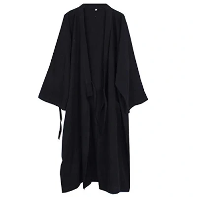 Imagen de Fancy Pumpkin Kimono japonés Robe Long Yukata Pijamas TAMAÑO L 09