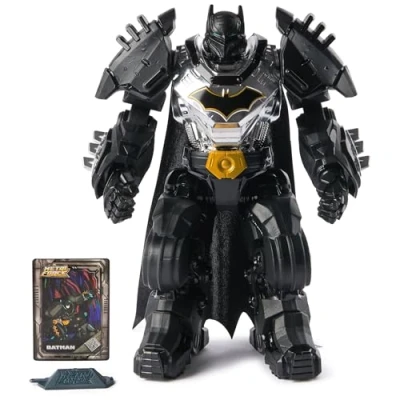 Imagen de DC Metal Force Batman Figura de acción (30 cm, 8 Puntos Movimiento para Aventuras llenas acción, niños a Partir 4 años)