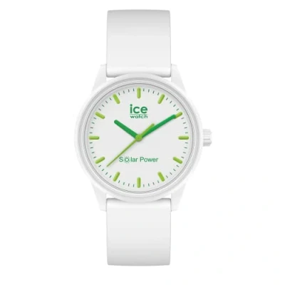 Imagen de ICE Watch solar power Nature Reloj blanco para Mujer con Correa de silicona 018473 (Small)