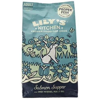 Imagen de Lily&#039;s Kitchen Elaborado con ingredientes naturales alimento seco para perros adultos bocados de salmón nutrición equilibrada bolsa 2.5kg