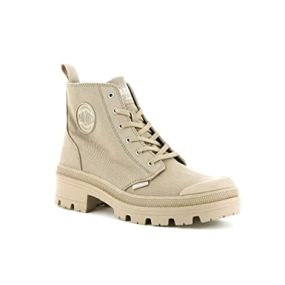Imagen de Palladium Pallabase Botines con plataforma, Mujer, Talla: 43, Caramel Zapatos