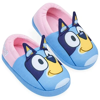 Imagen de Bluey Zapatillas Casa Niña, Pantuflas Niña Invierno Animales Perrito 23 32 (Azul/Rosa, numeric_25)