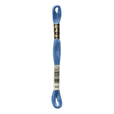 Imagen de DMC Hilo Mouliné®100% algodón Apto para todas las técnicas y todos los soportes, ideal punto de cruz Ovillos 8 m 6 hebras, disponible en 500 colores