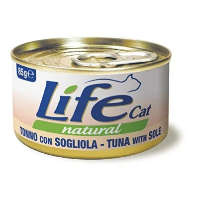 Imagen de Life Cat Natural Atún con umbral, Lata 85 g