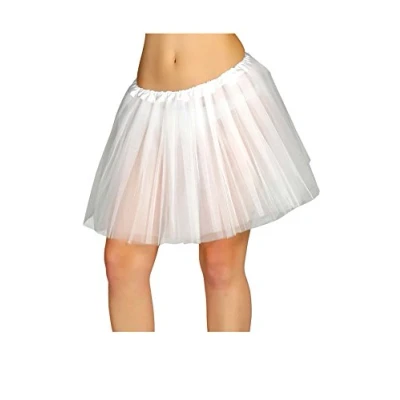 Imagen de Fiestas GUIRCA Tutú para Mujer (Talla Única) Accesorio Textil de Disfraces Halloween, Carnaval y Temáticas Ideal Bailarina, Ángel, Despedidas Soltera Novia